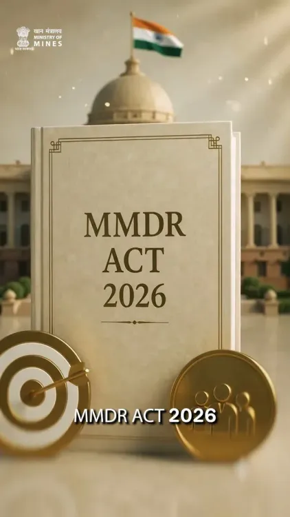 Kishan Reddy Backs MMDR Amendment Act 2026 for Stronger Mining Sector