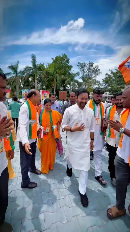 Kishan Reddy: BJP to make Lotus bloom across Telangana