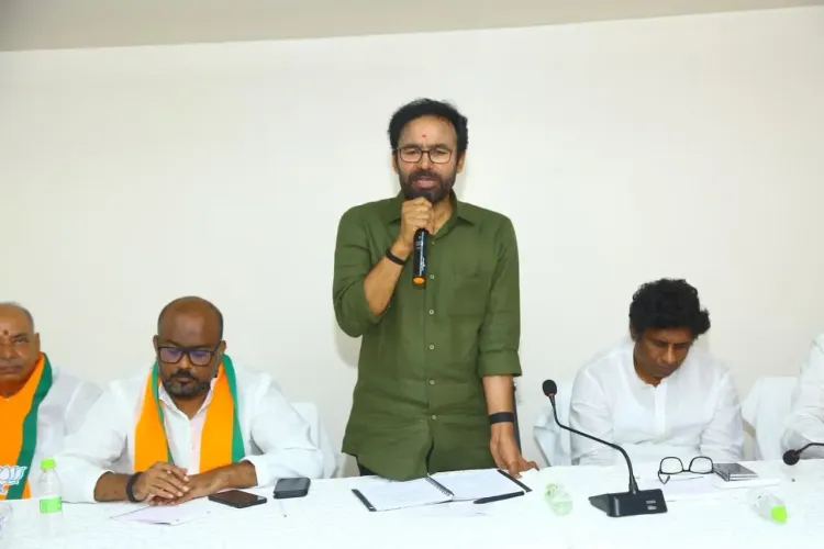 Kishan Reddy chairs BJP core committee meet in Hyderabad