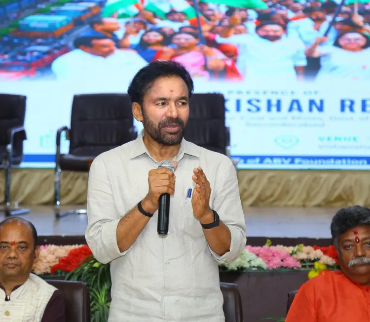 Kishan Reddy Chairs Har Ghar Tiranga Prep Meet in Hyderabad