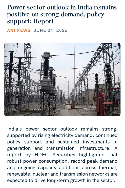 Kishan Reddy flags positive power sector outlook amid strong demand
