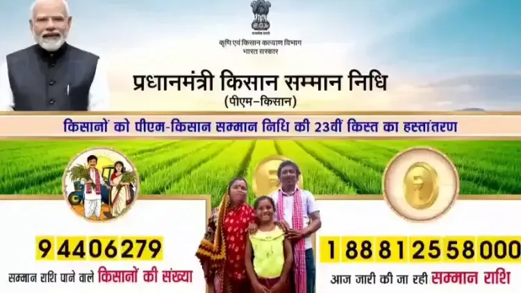 Kishan Reddy Hails PM-KISAN 23rd Instalment Worth ₹18,880 Cr