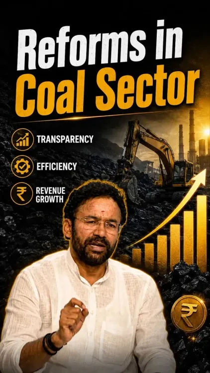 Kishan Reddy highlights coal sector transparency under Modi govt