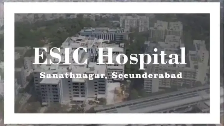 Kishan Reddy inaugurates new OPD block at ESIC Hospital Sanathnagar