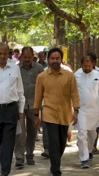 Kishan Reddy Inaugurates Open Gyms in Secunderabad