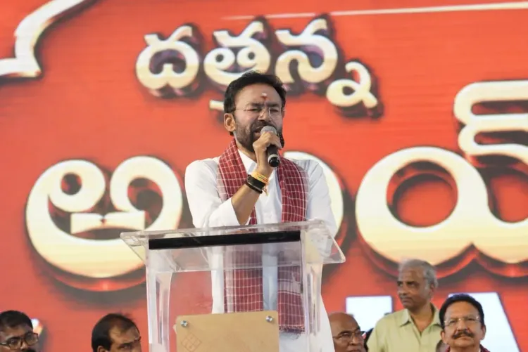 Kishan Reddy joins 'Alay Balay' fest at Nampally, Hyderabad