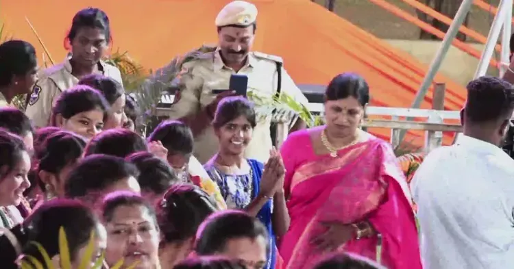 Kishan Reddy joins Bathukamma celebrations in Amberpet, Hyderabad