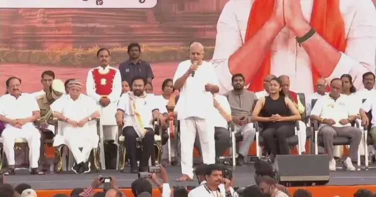 Kishan Reddy joins Hyderabad's IDY 2026 countdown at Parade Grounds