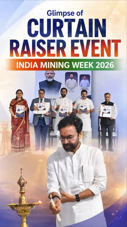 Kishan Reddy Launches 8th Tranche of Critical Mineral Auctions at India Mining Week 2026