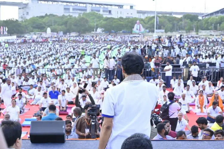 Kishan Reddy leads IDY 2026 Yoga Mahostav in Telangana