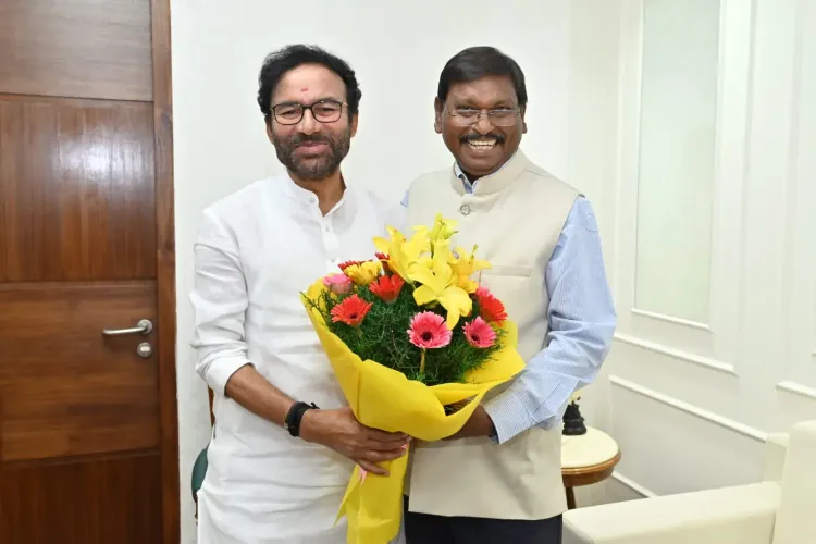 Kishan Reddy meets Arjun Munda, discusses Jharkhand welfare