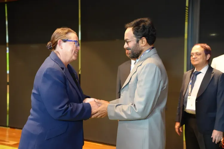 Kishan Reddy meets Australia's Resources Minister at IMARC 2026