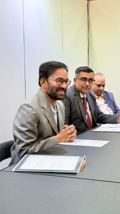 Kishan Reddy Meets Metso Asia-Pacific Chief in Australia