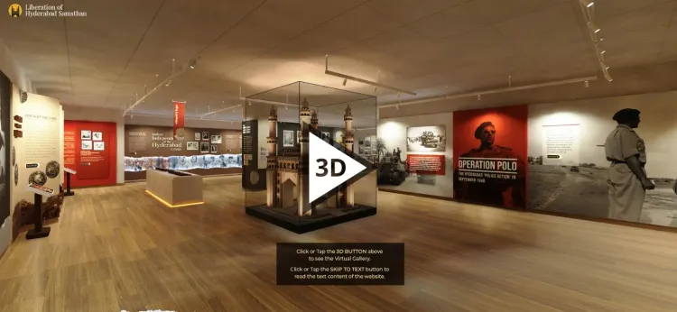 Kishan Reddy promotes Hyderabad Liberation Virtual Museum