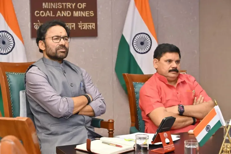 Kishan Reddy Reviews Coal and Mines Ministry Projects in New Delhi