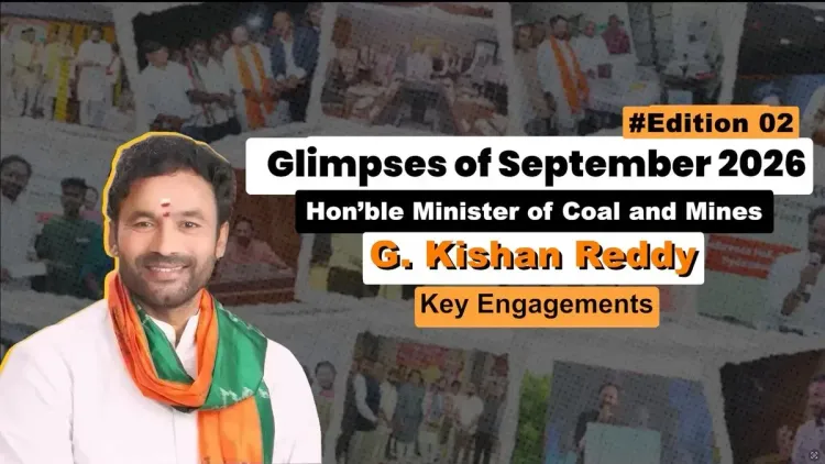 Kishan Reddy reviews September welfare outreach across Telangana