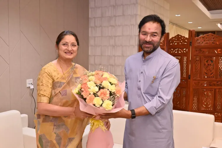 Kishan Reddy Thanks BJP's Annapurna for Kind Wishes