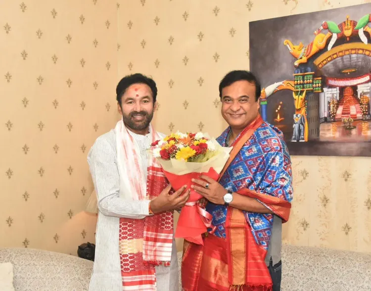 Kishan Reddy Thanks CM Himanta for Wishes and Prayers
