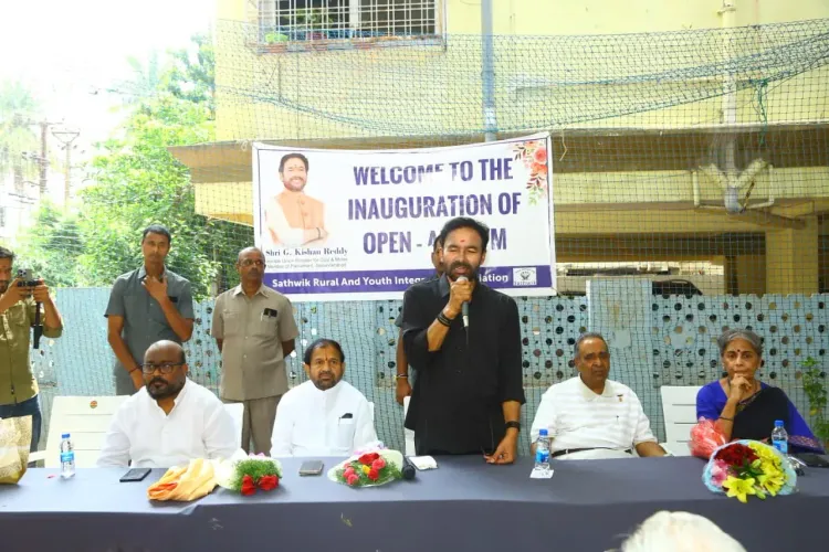 Kishan Reddy Urges Youth to Make Fitness a Daily Habit