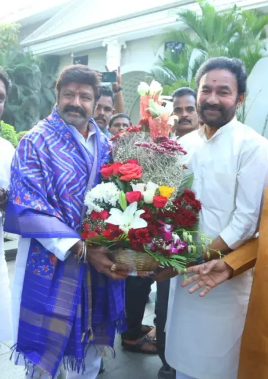 Kishan Reddy Wishes Balakrishna on Birthday