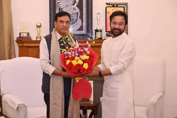 Kishan Reddy Wishes Mansukh Mandaviya on Birthday