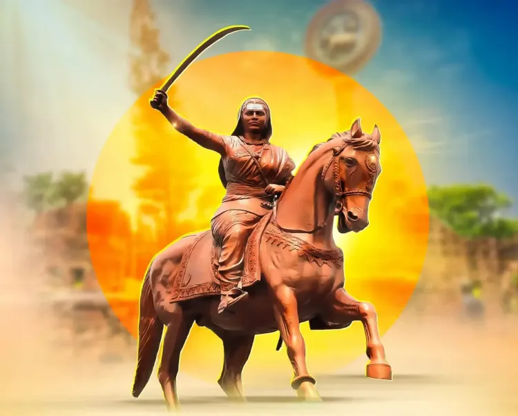 कित्तूर रानी चेन्नम्मा जयंती पर खड़गे, शिवकुमार और विजयेंद्र ने किया नमन