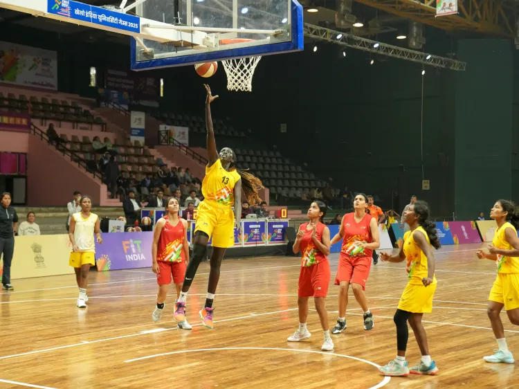 How Did South Sudan’s Akot Thrive with SRM University’s Basketball Team?