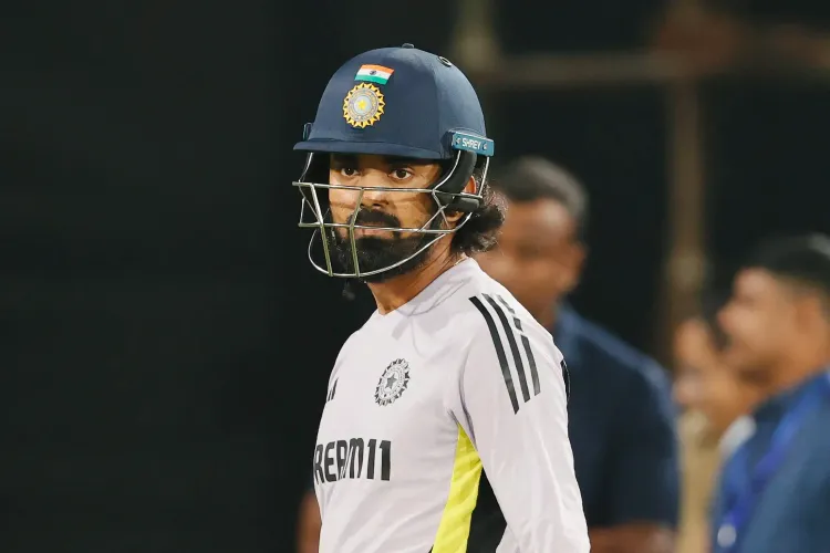 KL Rahul Amazed by Large Turnout at Barabati Stadium for India's Training