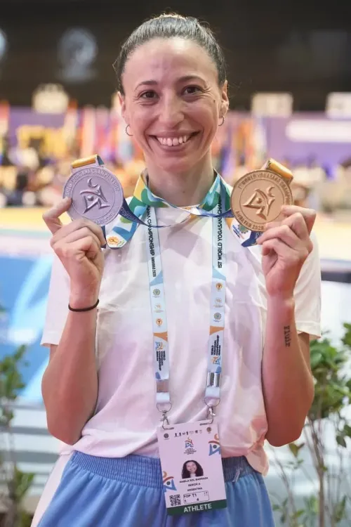 Nabila Sol Barraza wins 5 medals at World Yogasana Championships, Argentina's lone flag-bearer