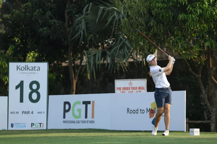 Kolkata Challenge golf: Joshua Berry moves into sole lead with late flourish 