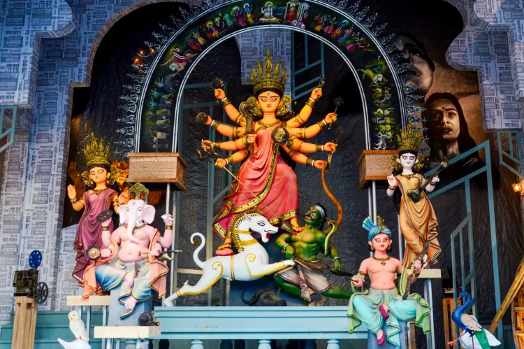 What Special Arrangements Are Being Made for Smooth Idol Immersion in Kolkata?
