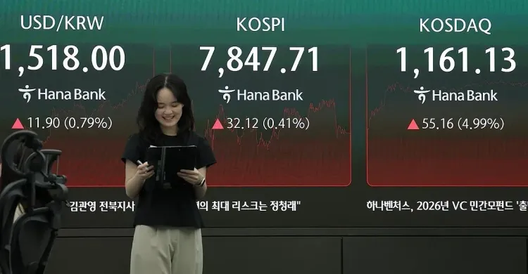 KOSPI daily turnover crosses $26.4 billion for first time in record rally