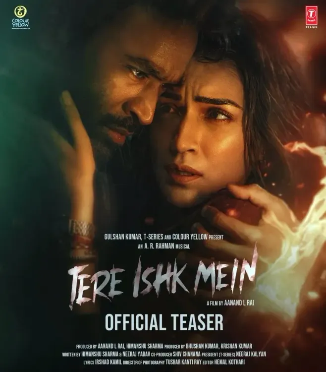 What’s in Store for Kriti Sanon and Dhanush in ‘Tere Ishk Mein’?