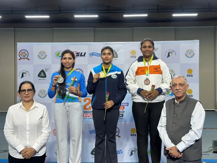 Nupur Kumrawat wins women's 50m rifle prone at KSS Memorial Championship in Bhopal