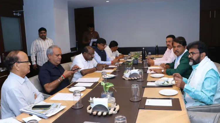 BJP-JD-S joint meet in Bengaluru targets Congress over Bidadi project, minister row