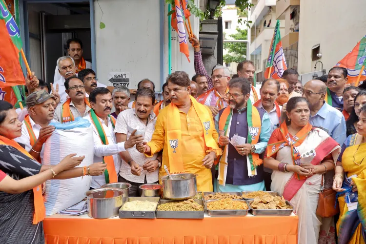 Karnataka BJP leaders celebrate Bengal, Assam wins; hail Modi on national security