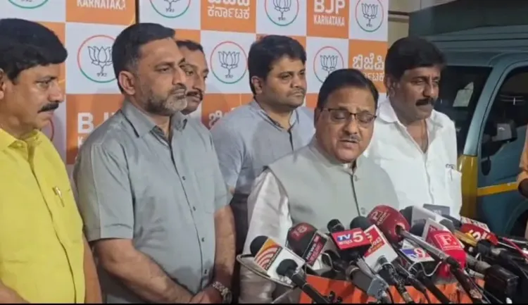 BJP flags SIR form mass-filling at religious sites in Karnataka, files EC complaint