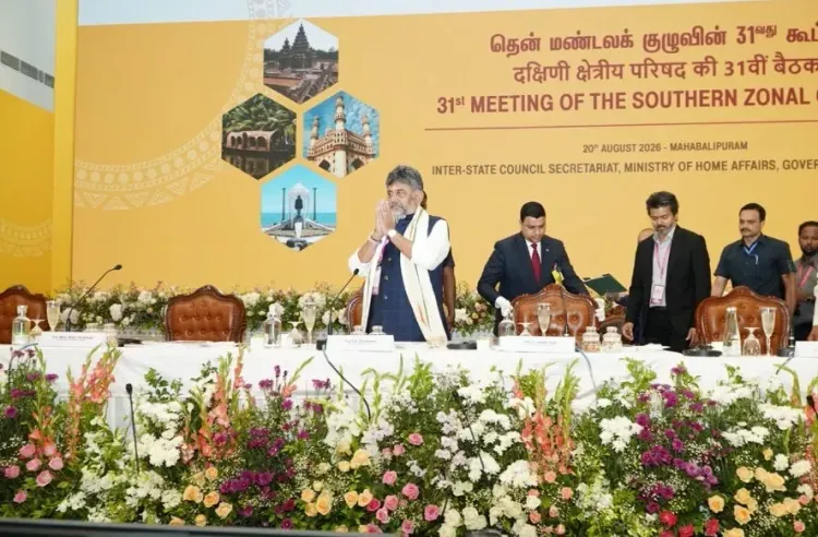 Mekedatu dam will benefit Tamil Nadu farmers too, says K'taka CM Shivakumar at Southern Zonal Council