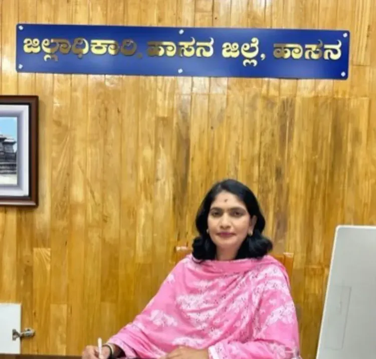 Hassan DC Latha Kumari hits back at JD-S MLA HD Revanna over 'lowly' remarks