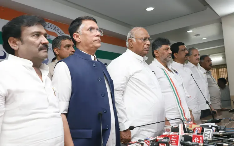 Kharge, Khera, Mansoor Ali Khan, BJP's Nagaraj elected unopposed to Rajya Sabha from Karnataka
