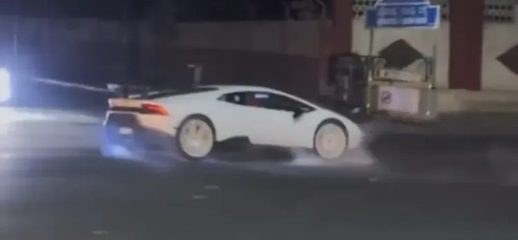 Bengaluru Police Charge Lamborghini Owner for Reckless Drifting on MG Road