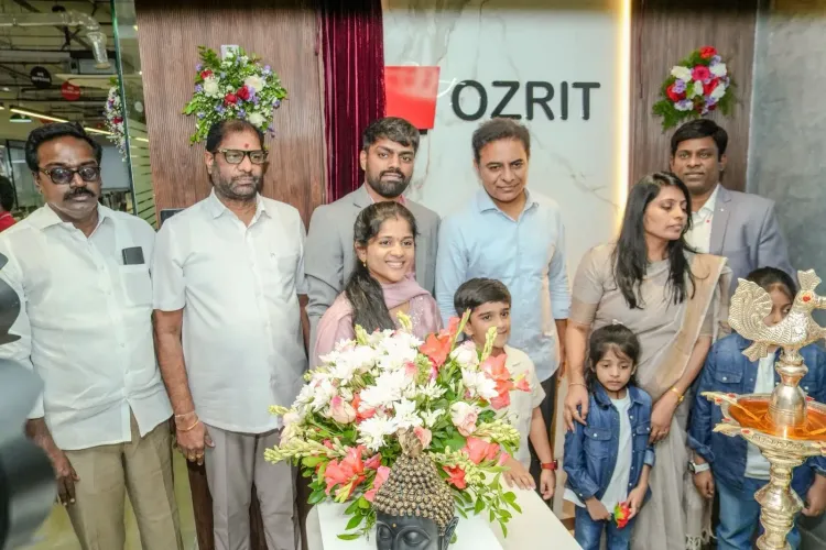 KTR inaugurates Ozrit's new Gachibowli facility