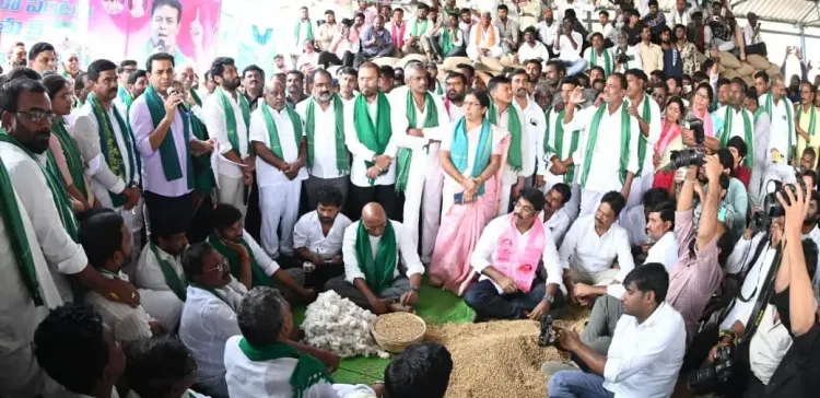 What Did KTR Say to Cotton Farmers About Government Neglect?
