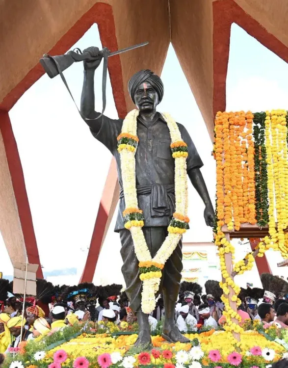 KTR pays tribute to Adivasi hero Kumram Bheem on death anniversary