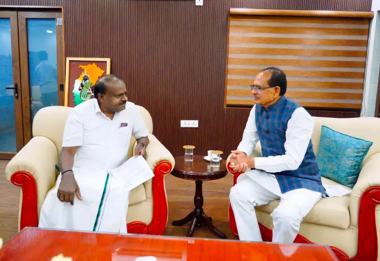 कर्नाटक के आम किसानों को राहत: कुमारस्वामी की माँग पर कृषि मंत्री चौहान का आश्वासन, MIS और PDPS सहायता पर जल्द फैसला