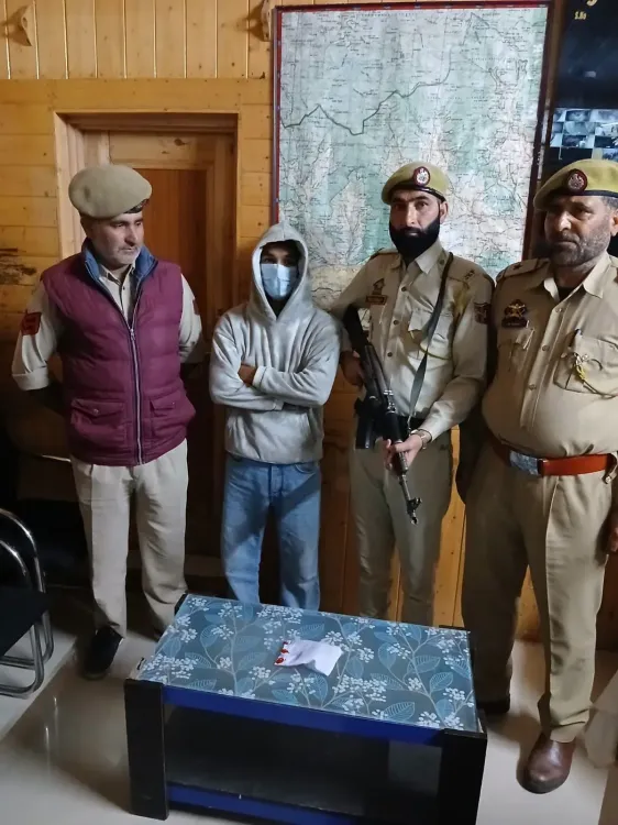 कुपवाड़ा के त्रेहगाम में ड्रग तस्कर गिरफ्तार, NDPS एक्ट के तहत चरस बरामद