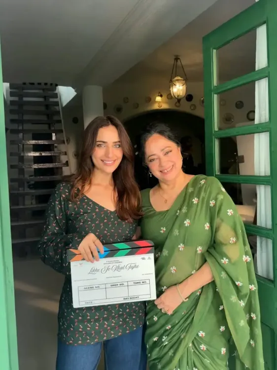 Kusha Kapila calls Sheeba Chaddha 'masterclass' in Instagram series 'Likhe Jo Khat Tujhe'