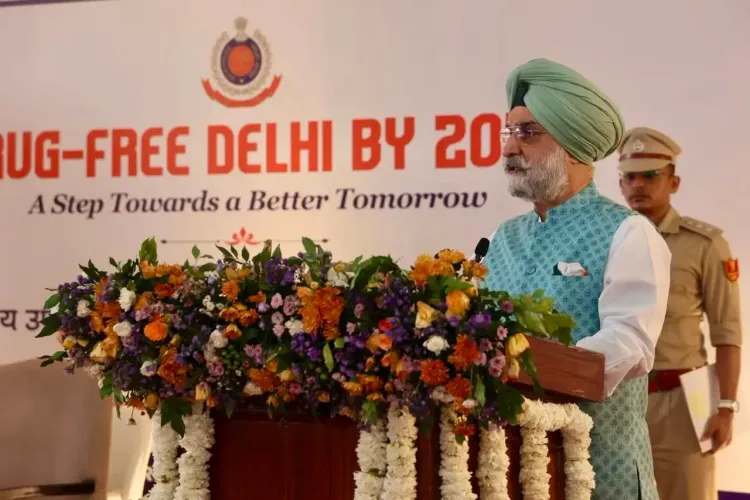 Delhi L-G Sandhu approves first ANTF police station, targets Drug-Free Delhi by 2027