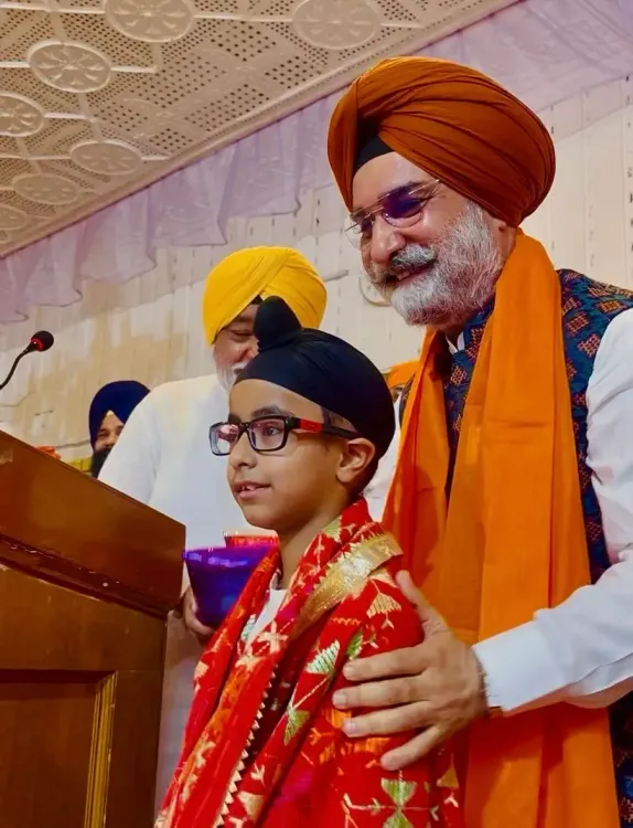 Delhi L-G TS Sandhu lauds 8-year-old AI prodigy Ranvir Singh Sachdeva