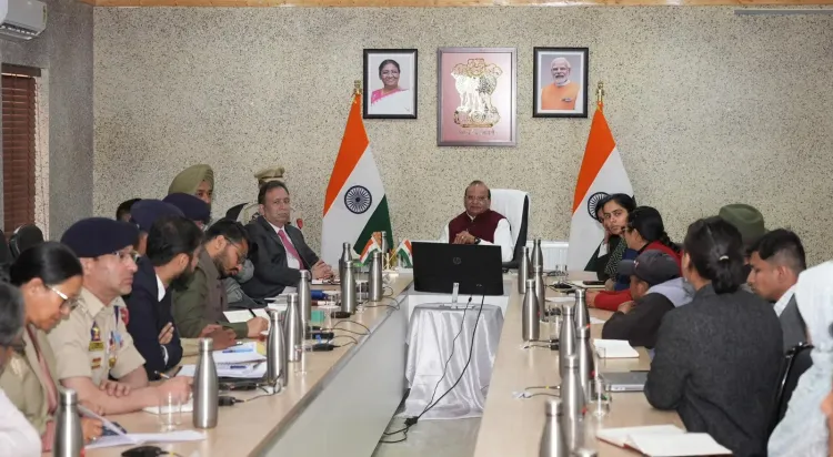 Ladakh L-G Saxena chairs drug abuse review, orders crackdown and rehab push